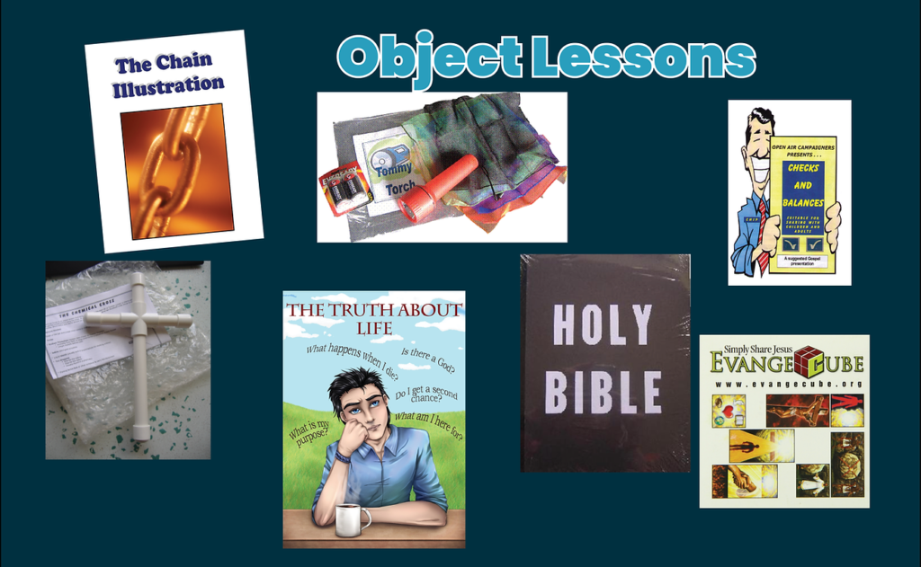 OAC exists to preach the gospel where people are, and to equip God’s people for evangelism. 

We have a variety of books, tracts and object lessons for purchase that will aid you in your evangelistic endeavours

And how shall they believe in Him of whom they have not heard? And how shall they hear without a preacher? 

 Romans 10:14 (NKJV)