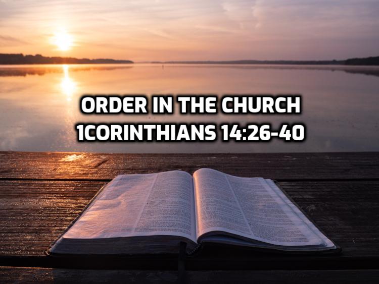 1Corinthians 14v26-40 The early church was Pentecostal, filled with the Holy Spirit, and showed God’s power in many ways. This has never changed and set a pattern for the modern church today.