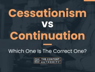 Continuism vs Cessationism