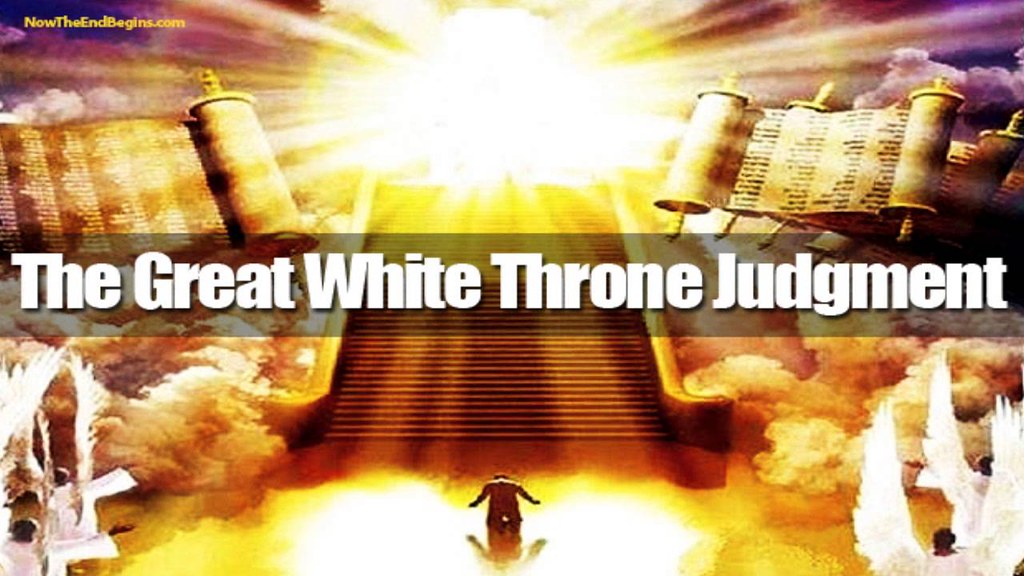 This solemn event is described in Revelation 20:11-15: "Then I saw a great white throne and Him who sat on it… And I saw the dead, small and great, standing before God, and books were opened. And another book was opened, which is the Book of Life.