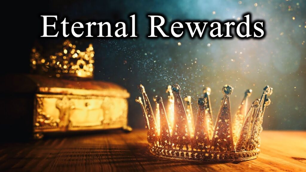 The eternal rewards are not salvation itself (that's the gift); they are additional blessings for faithfulness. Scripture mentions various crowns (e.g., the crown of righteousness for those who love His appearing – 2 Timothy 4:8;
