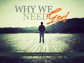 Why we need Grace