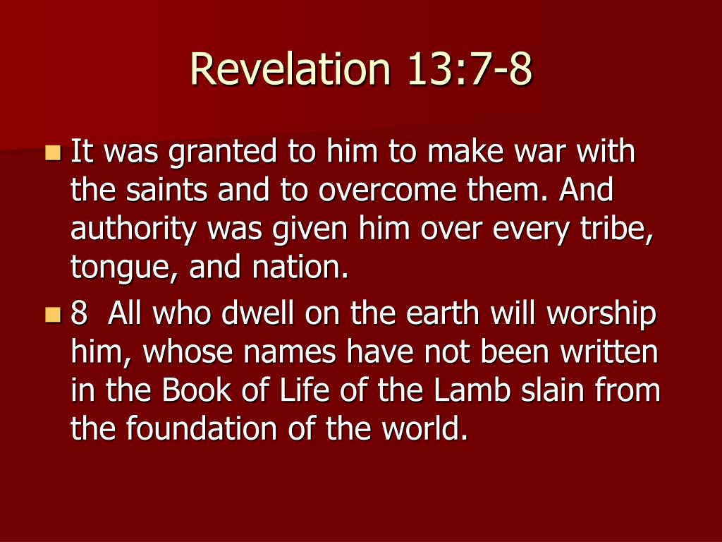 Many wonder whether a future government mandate, digital identification system, biometric technology, or implanted device could somehow cause a believer to receive the mark and lose their salvation.